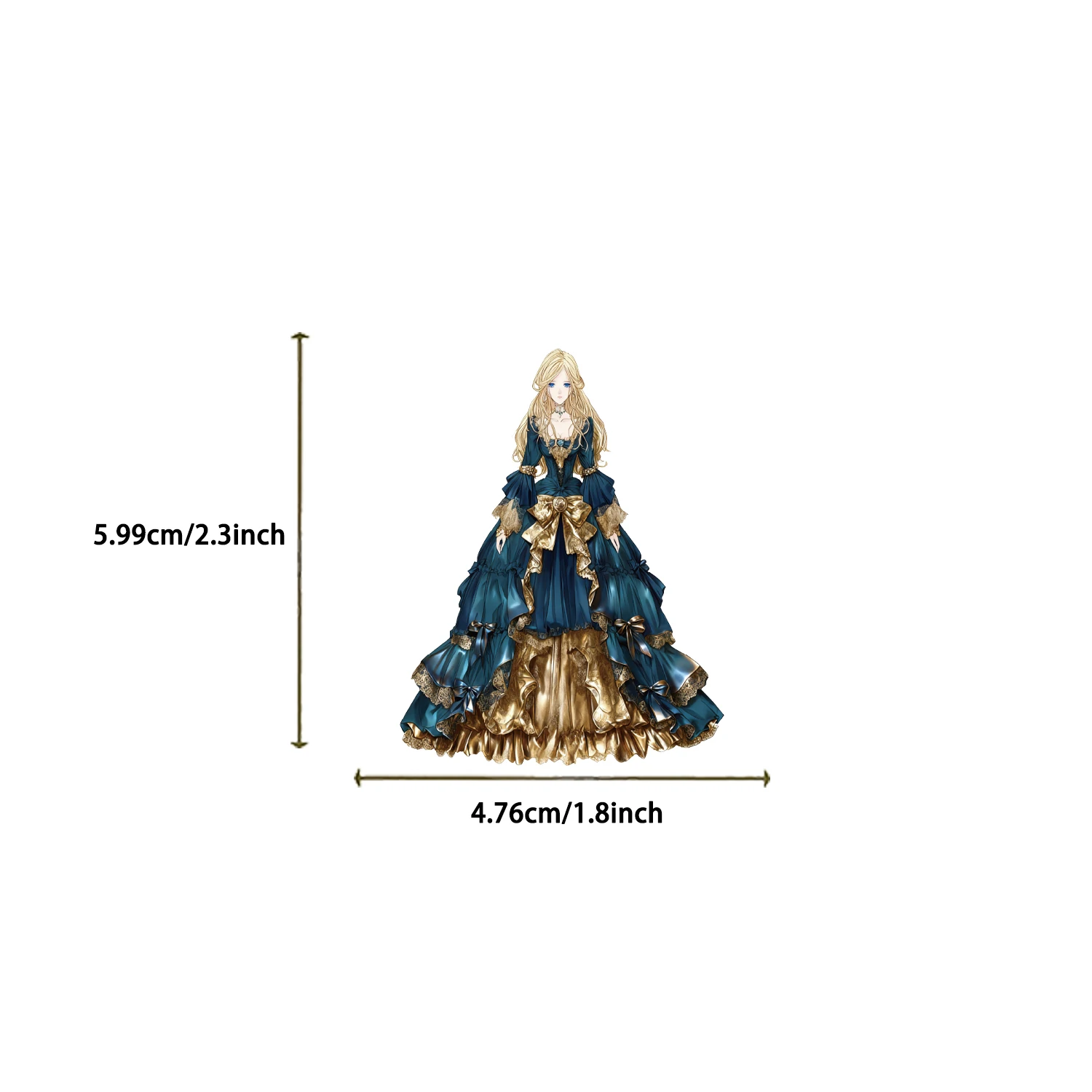 50 autocollants transparents imperméables pour robe de fille, pour la décoration de téléphone portable, de valise, de papeterie, de carnet, bricolage