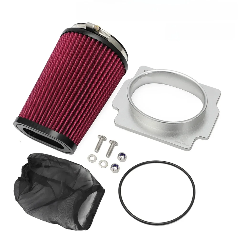 Adapter Flow Airbox K + N zestaw odzieży wierzchniej z filtrem powietrza dla Yamaha Banshee 350 1987-2006 YFZ350SE specjalna limitowana edycja YFZ350SP — zdjęcie 2