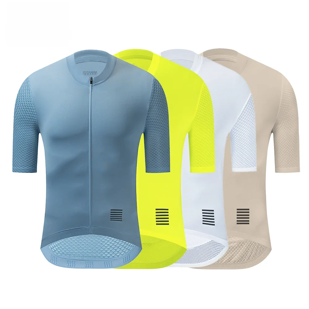 AliExpress YKYWBIKE YKYW Summer Men’s Pro Short Sleeve Cycling Jersey Breathable Yellow Shirts MTB Maillot Race Road Bike Tops Bicycle Clothing