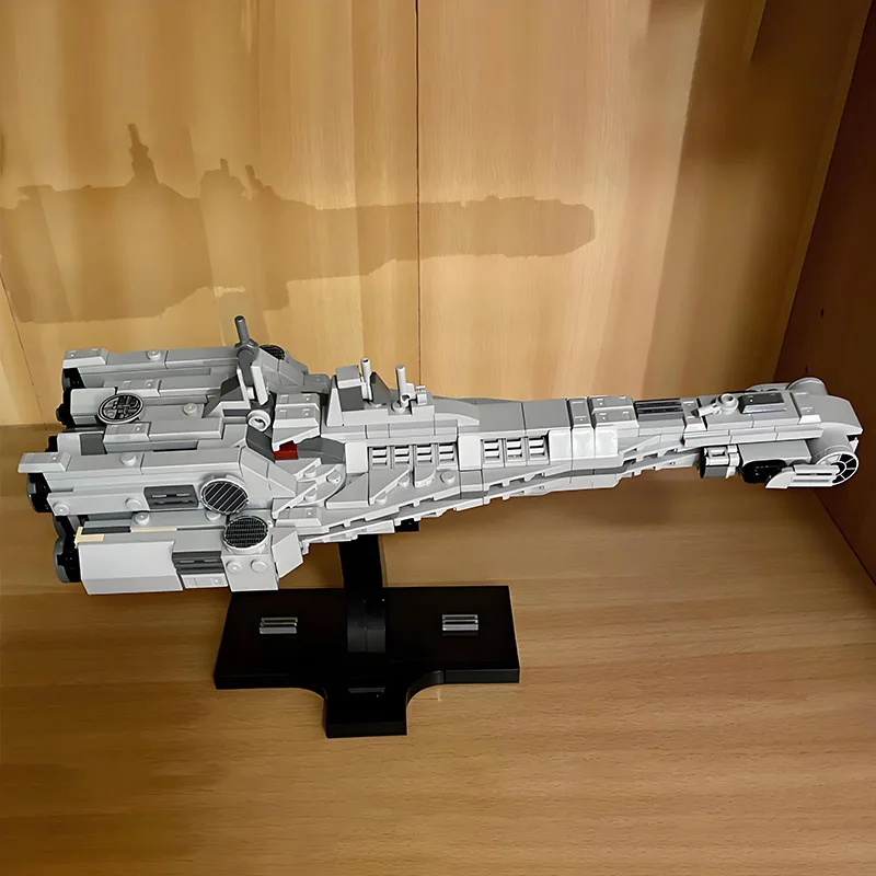 NEUE MOC Die Halcyon Starcruiser Halcyon MPO-1400 Purrgil-klasse Passagier Raumschiff Bausteine Modell DIY Weihnachten Spielzeug geschenke