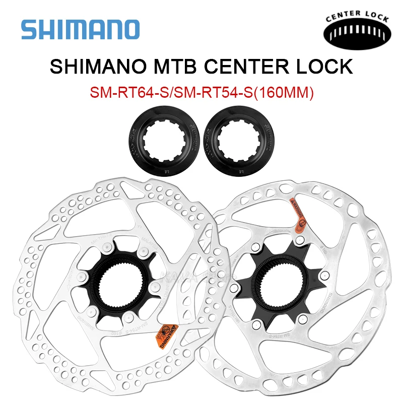 Shimano SLX Deore SM-RT76 RT66 RT64 RT54 Disc Brake Rotor 160mm 203mm 6 Bolts Discs Center Lock MTB Bicycle Rotors Mountain Bike