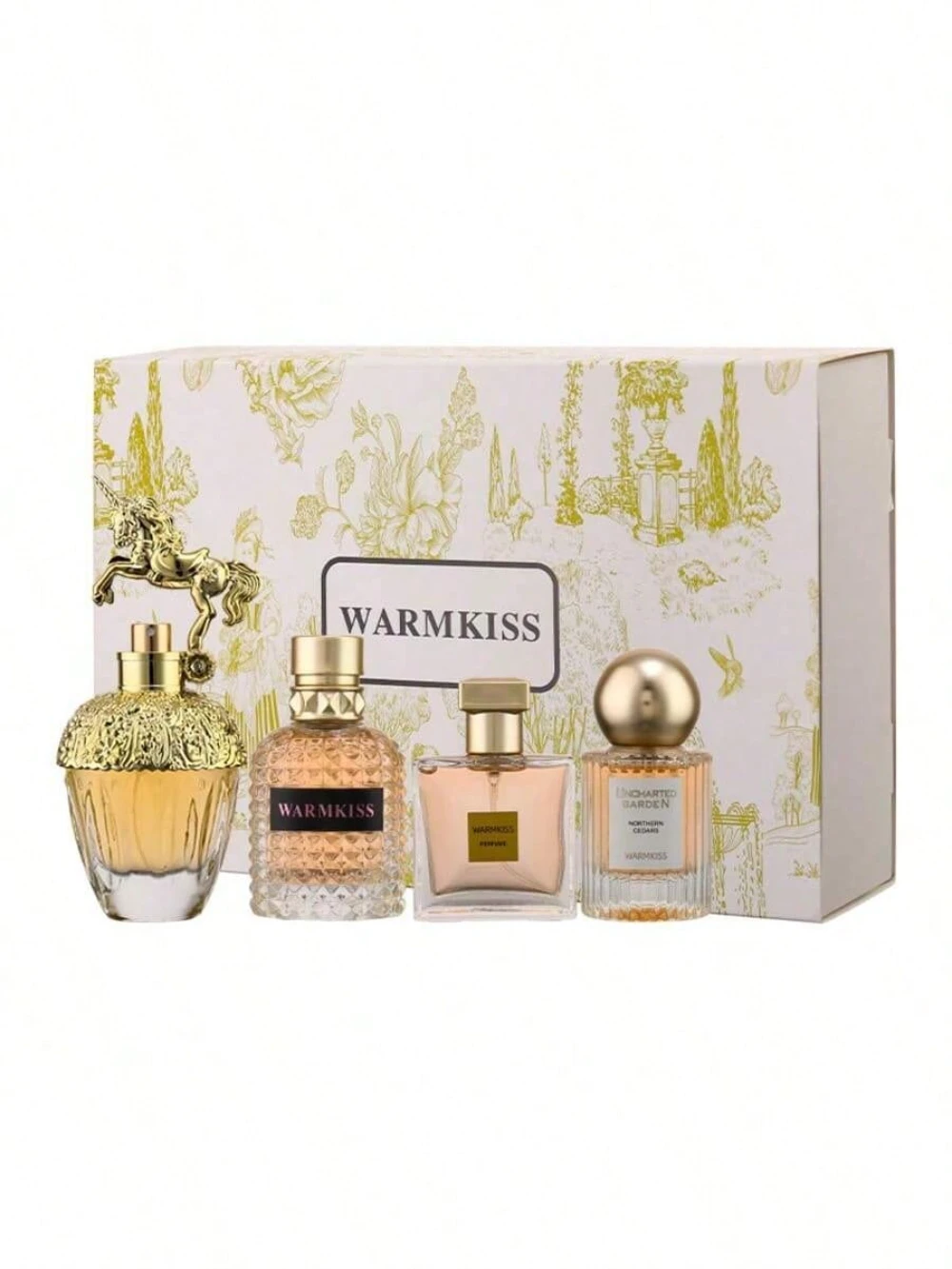 

4-Piece Women's Perfume Spray Gift Box | 4 Unique Scents | Long-Lasting Fragrance for Holidays, Dates, Daily Life & Parties