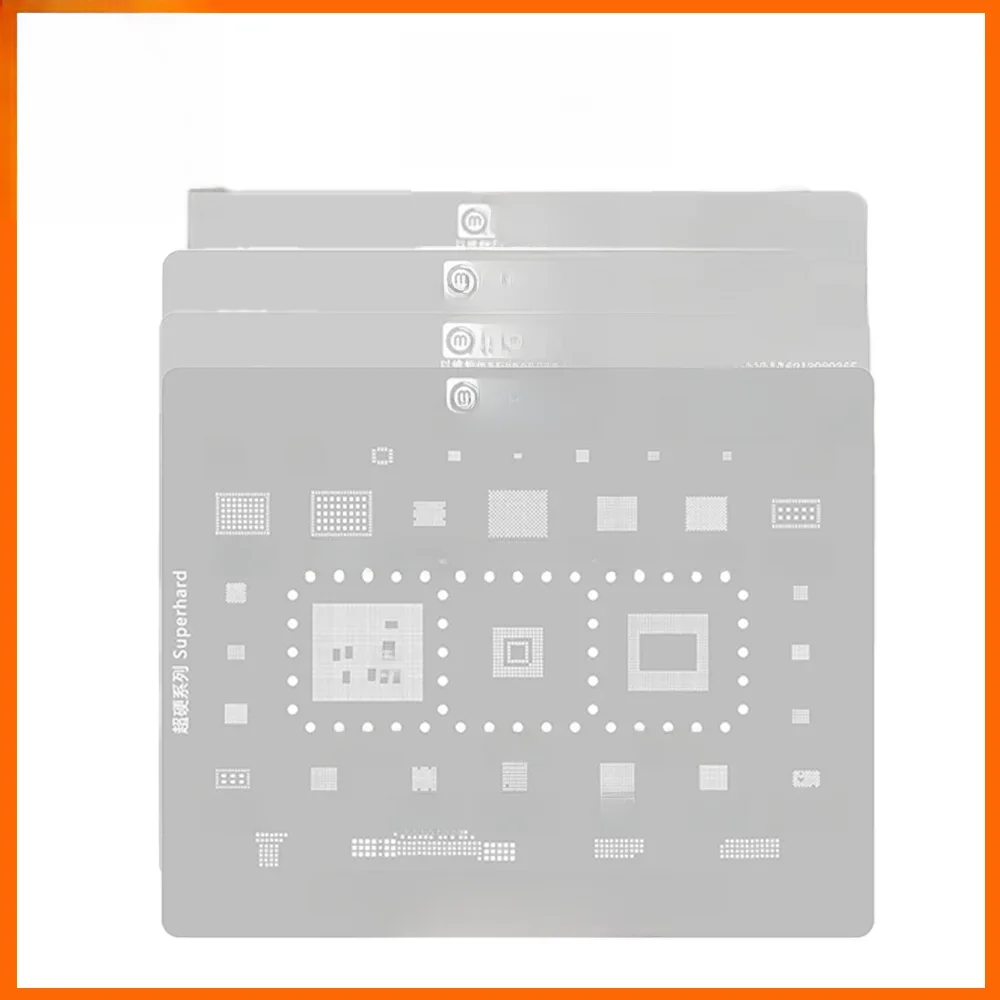 AmaoeMI16-19 BGA Reballing Stencil For Redmi Note10 K11 12PRO POCO X3 M3Pro M4 Pro X3GT MT6833V 6877V 6891Z CPU Tin Planting Net — zdjęcie 2