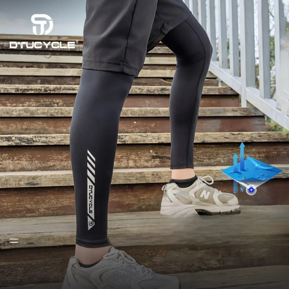 AliExpress NONE Summer Outdoor Cycling Leg Sleeves, Breathable and Quick Drying Cycling Leg Sleeves, Night Running Sports Gear, Reflective