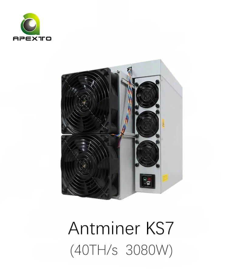 

BRAND NEW Bitmain Antminer KS7 40Th/s 3080W Kaspa Miner PSU ORIGINAL