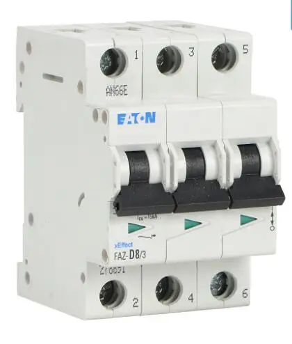 278891 FAZ-D8/3 - Miniature Circuit Breaker (MCB), 8,3P,ลักษณะ: D