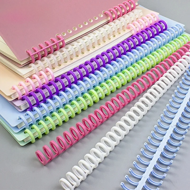 5 sztuk 30 otworów luźny segregator spiralny pierścień segregator książka wiążący spiralny segregator pierścieniowy ZDHC03 — zdjęcie produktu 7