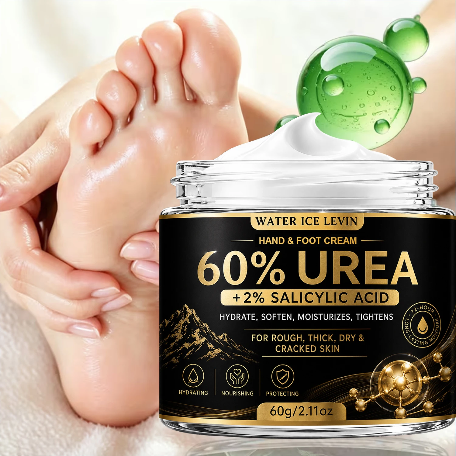 Крем для рук и ног Water Ice L – обзор и цена Urea Foot Cream