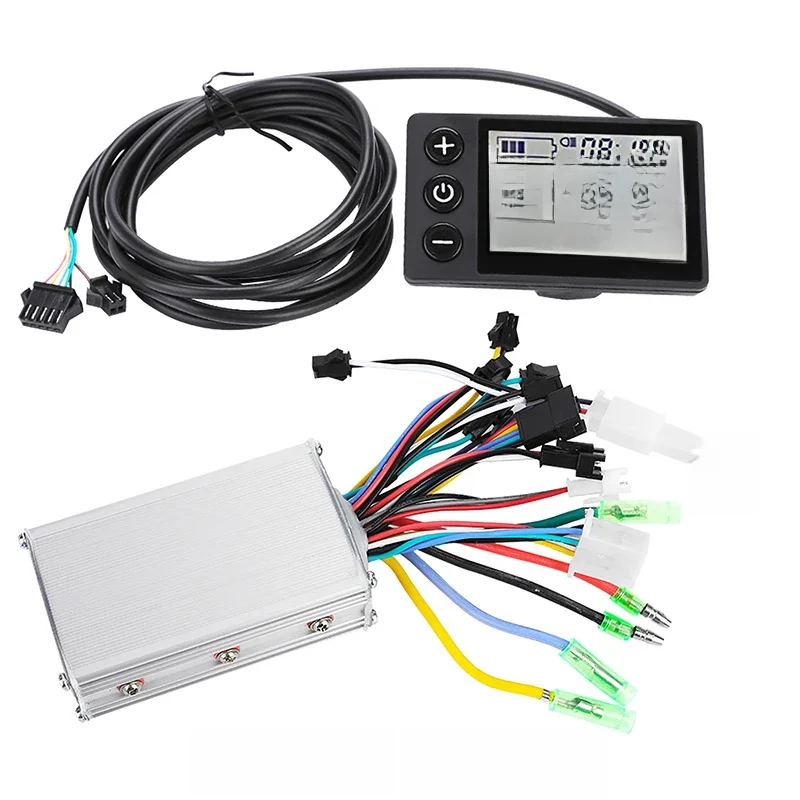 AliExpress Qiilu 24V‑48V Waterproof LCD Display Panel Electric Scooter Brushless Controller Kit Electric Brushless Controller Cycling Accessories