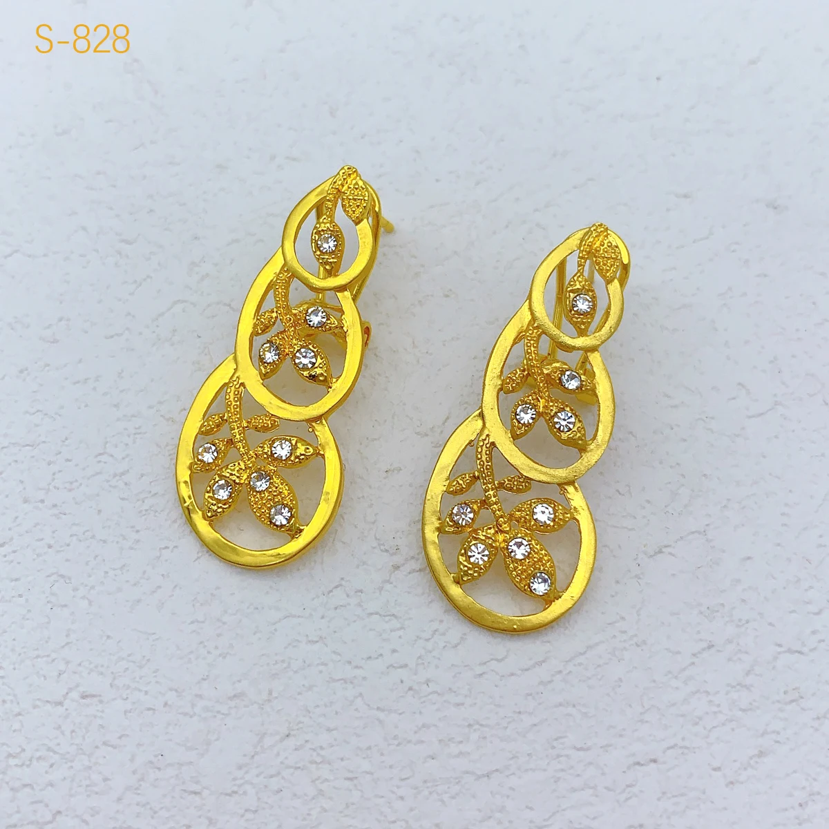 طقم مجوهرات الزفاف دبي الزفاف الأفريقي 24k الذهب اللون مجوهرات إثيوبيا الهندي قلادة سوار القرط حلقة مجموعة هدايا الحفلات