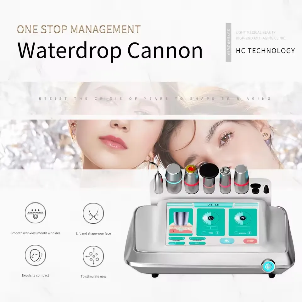 Korean Water Droplet Facial Lifting Device - Deep Cleansing, Firming, Anti-aging, and Improving Dullness Beauty Equipment