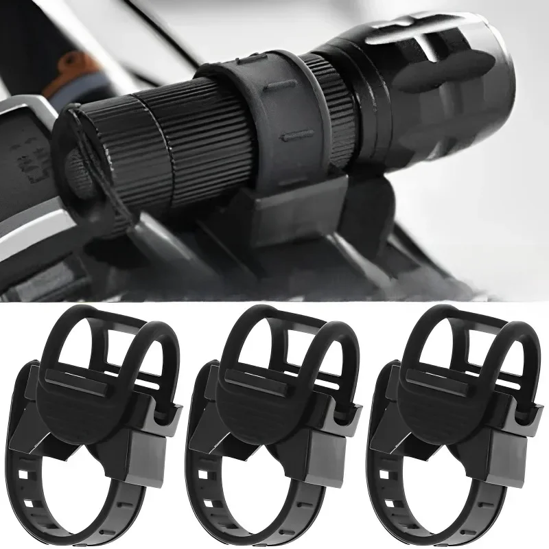 AliExpress 360 Degree Rotation Universal Bicycle Headlight Holder Flashlight Bike Mount LED Flashlight Bracket