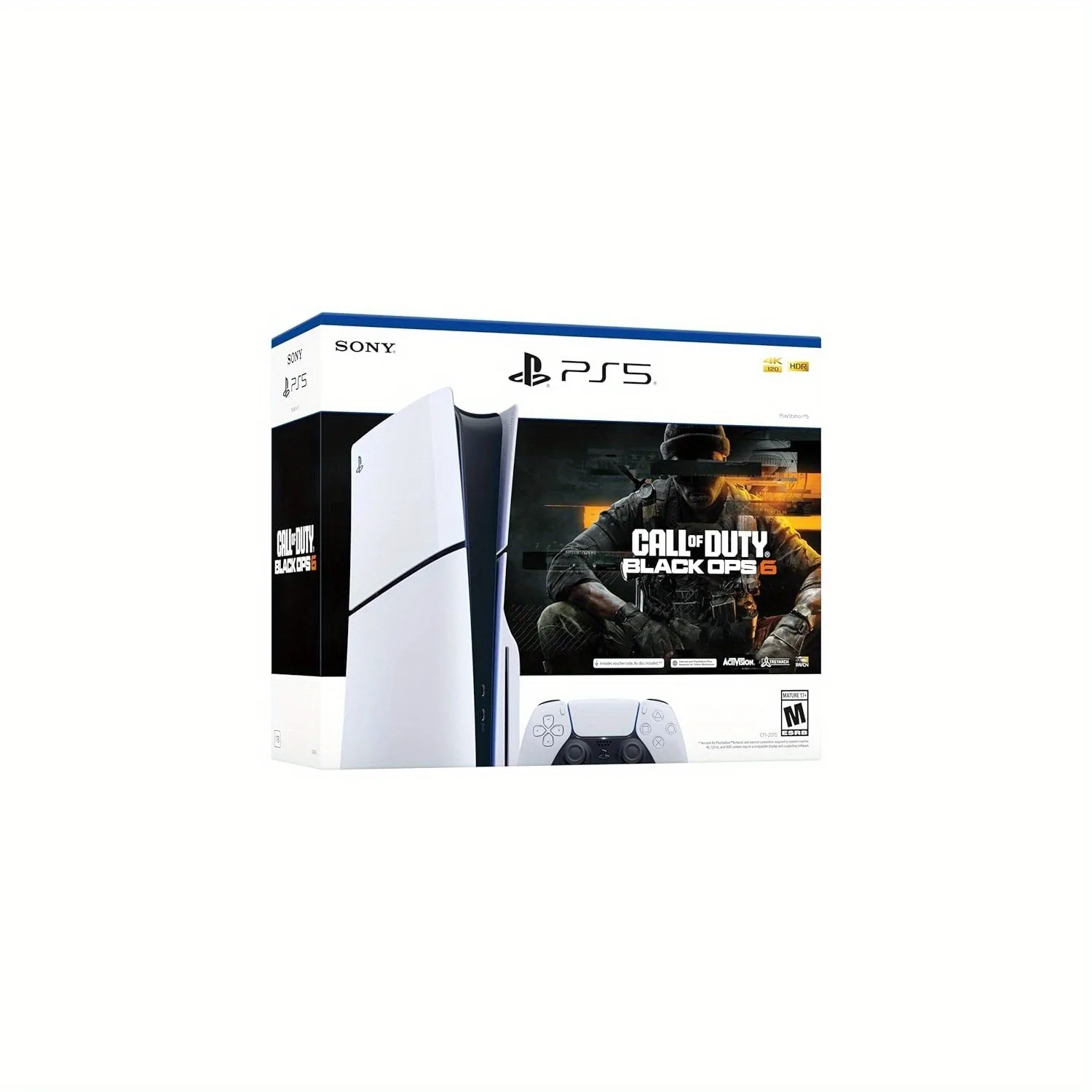 Sony Playstation 5 Slim Disc Edition console – Call of Duty: Black Ops 6 Bundle view 5