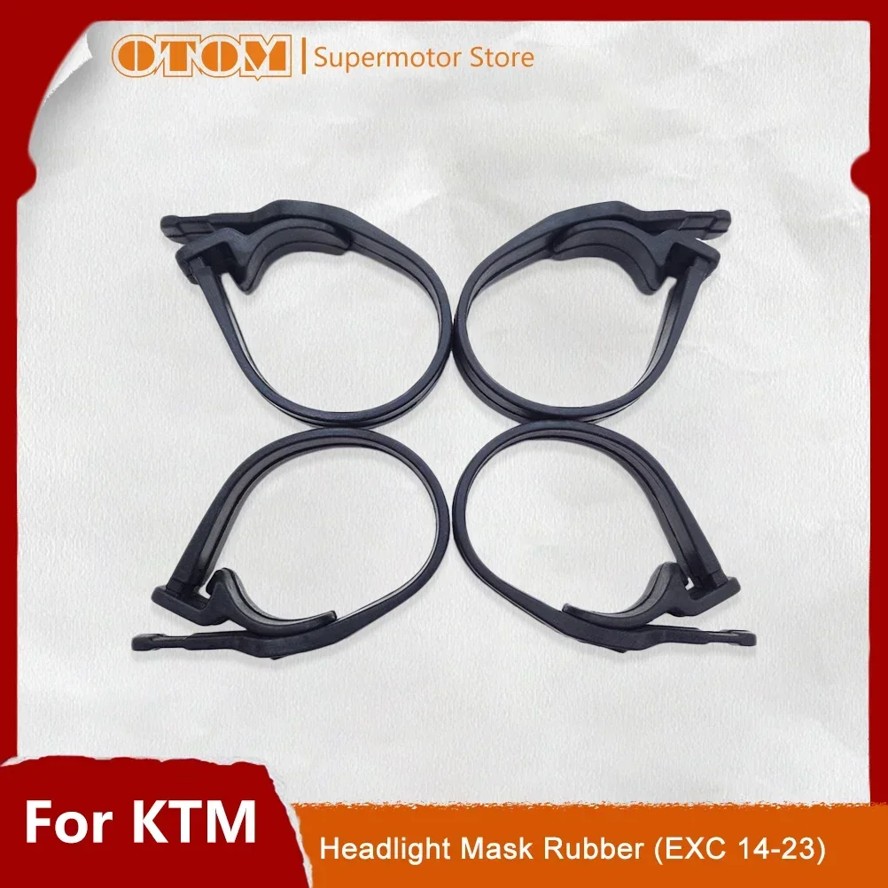 

OTOM Motorcycle Headlight Mask Rubber Head Light Bracket Fixing Strips For KTM EXC XCW HUSQVARNA FE TE TX GASGAS ECF 125 250 450