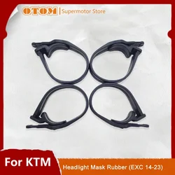 OTOM Motorcycle Headlight Mask Rubber Head Light Bracket Fixing Strips For KTM EXC XCW HUSQVARNA FE TE TX GASGAS ECF 125 250 450