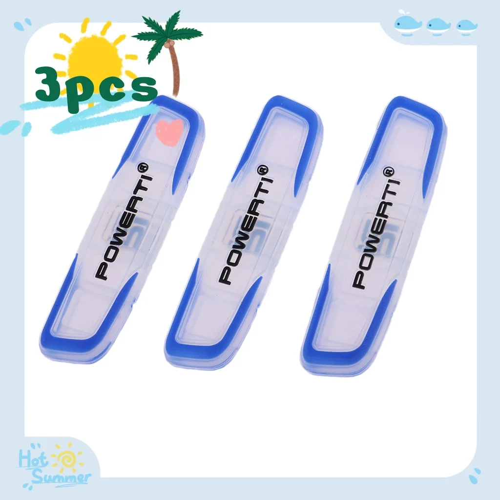 

3Pcs Long Shape Tennis Racket Vibration Dampeners Shock Absorbers Silicone Anti-vibration Tennis Racquet Shockproof Damper