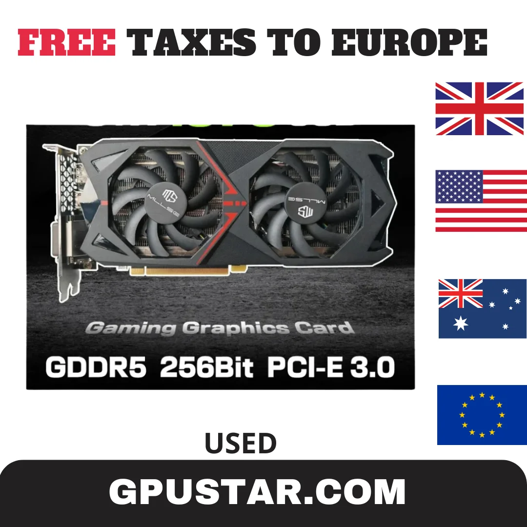 

USED MLLSE Placa De Video NVIDIA GeForce GTX 1070 8GB GDDR5 256-bit PCIe 3.0 x16 16nm Desktop Computer Gaming GPU New Card