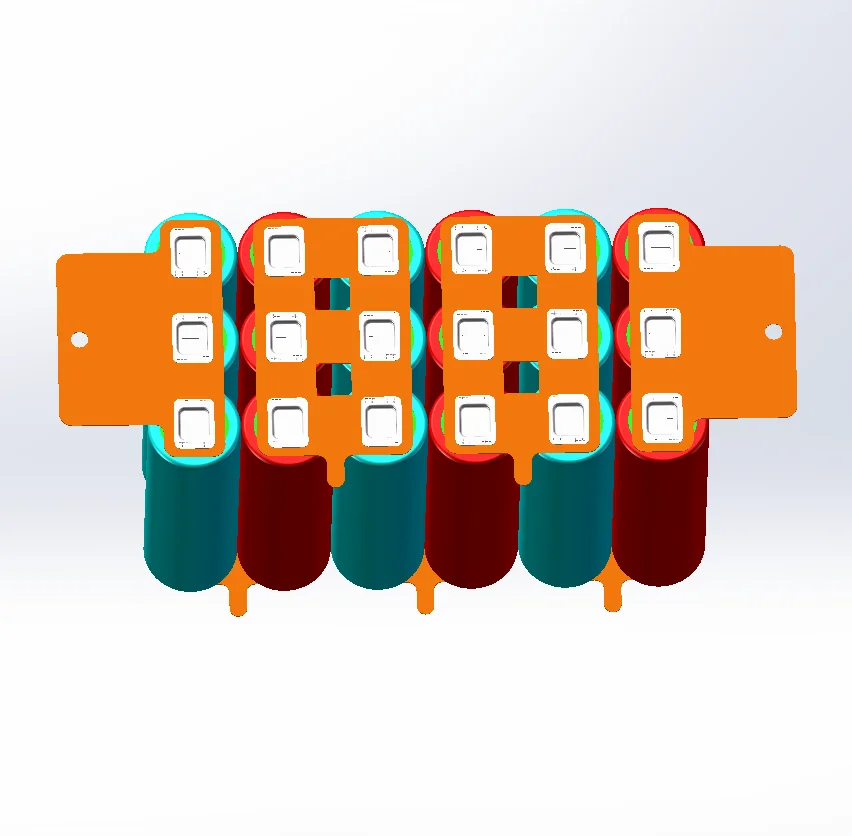 Wellgo 6S3P Battery Accessories, Battery Connector Strips, Copper Sheets,Easy Spot Welding, Suitable for 21700  Battery Pack