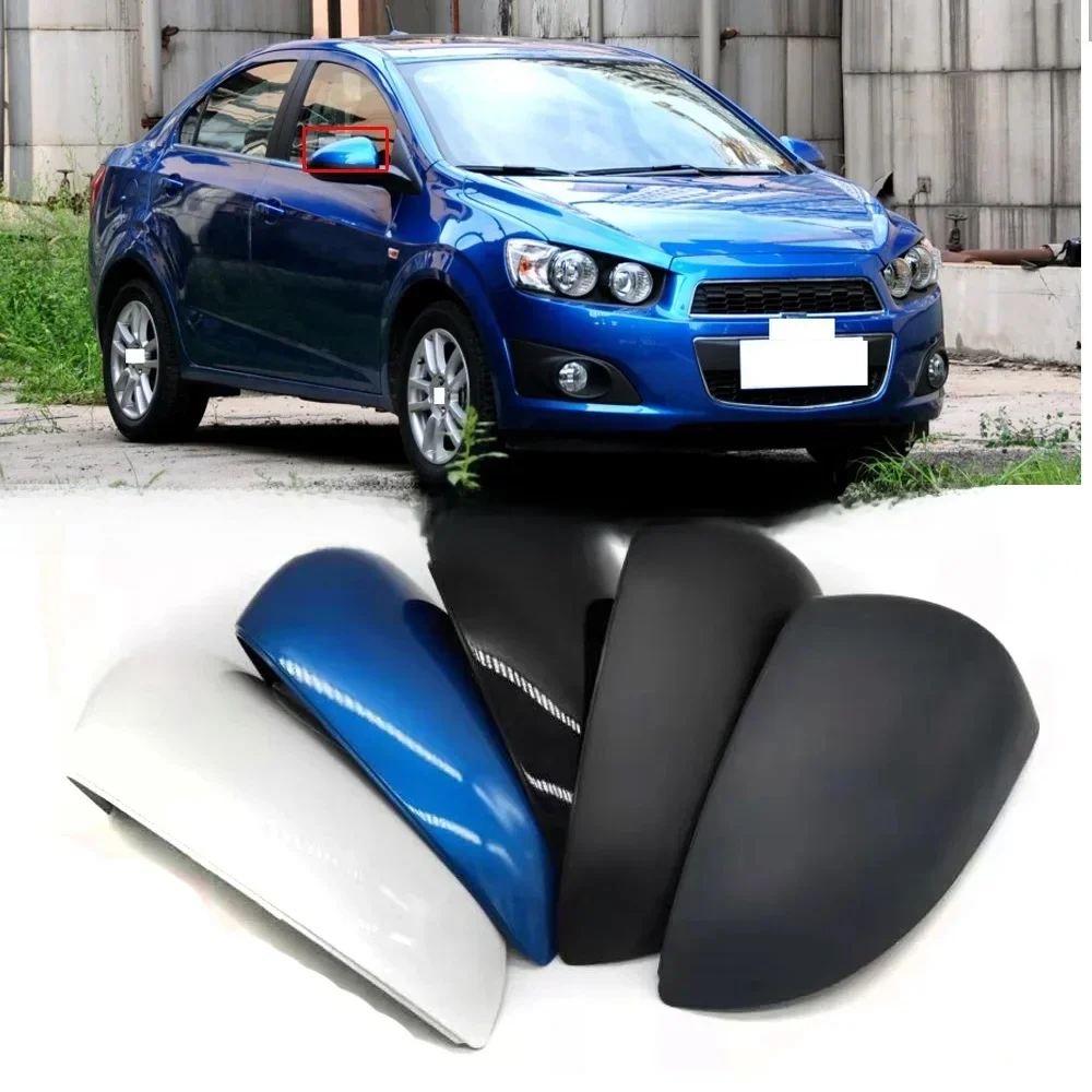 CAPQX dla Chevrolet Aveo Sonic 2011-2014 zewnętrzny widok z tyłu lustrzane osłony lusterko boczne zakrętka drzwi lustro obudowa kaptur — zdjęcie 2
