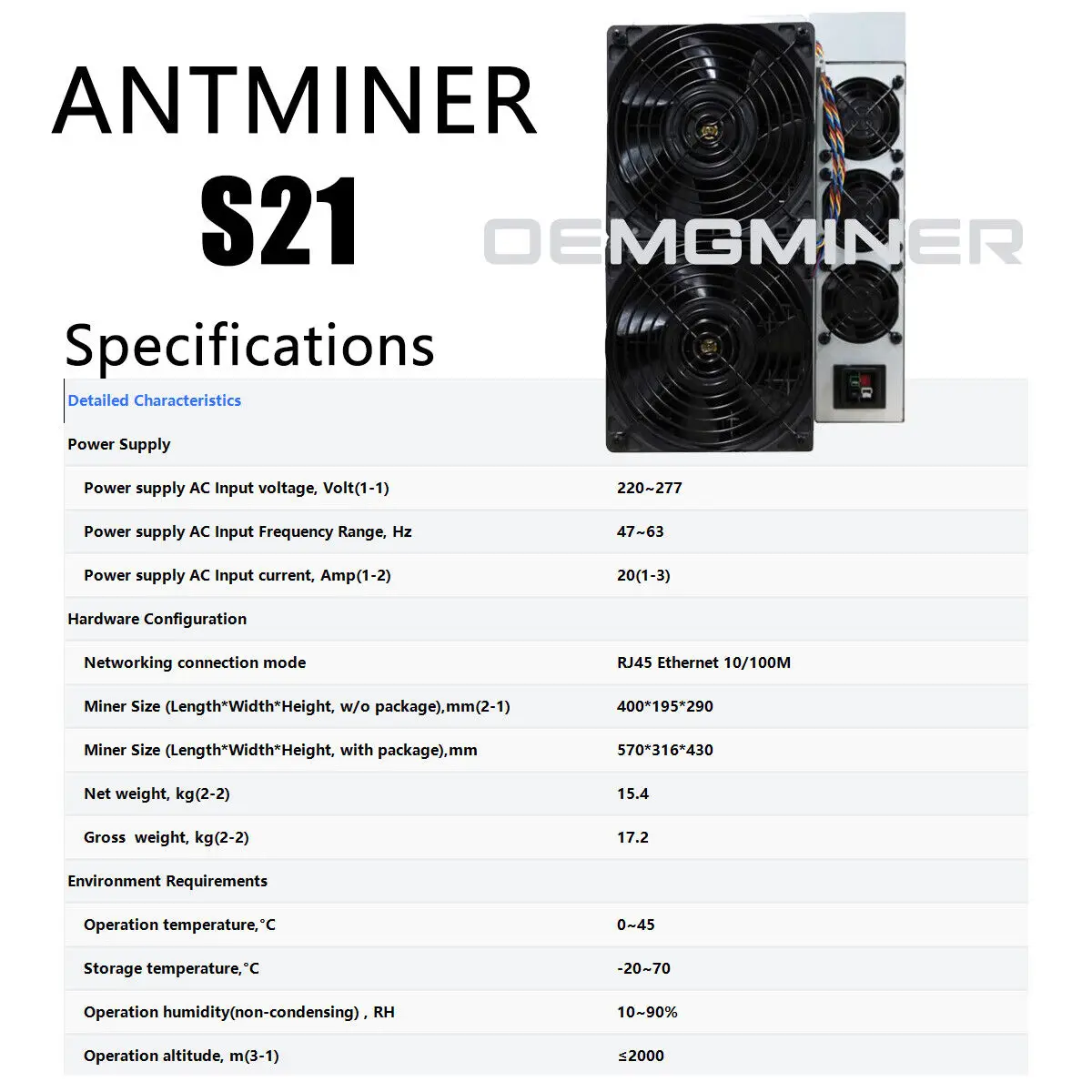 

Летнее предложение! Купите 5 и получите 2 бесплатно, новый Bitmain Antminer S21 200T 3500 Вт Биткоин BTC ASIC Miner, в наличии