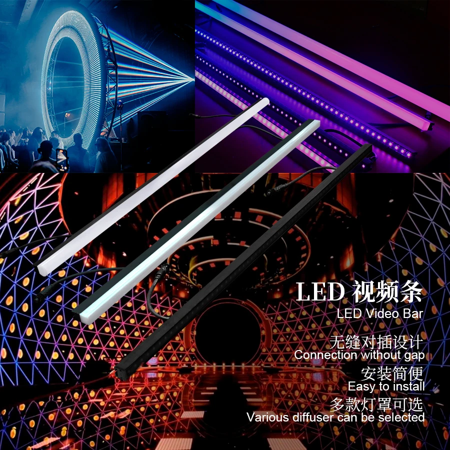 Stage Equipment SK6812 Decor Bar DJ Club Tube Stage LED linear Light Party Pixel Led bar