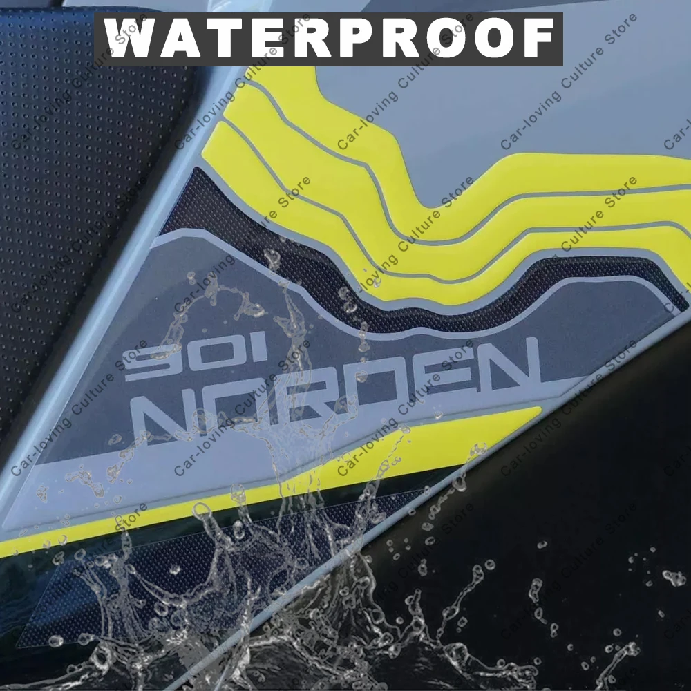 Waterproof Protective Sticker Motorcycle 3D Sticker Kit Motorcycle Sticker For Husqvarna Norden 901 Norden901 2024