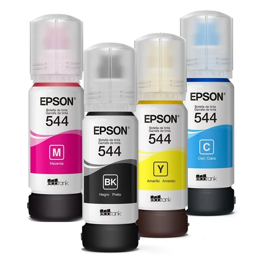 COMBO TINTA EPSON 544 T544 para L3210 L3250 L3110 L3150 L5190 L1250