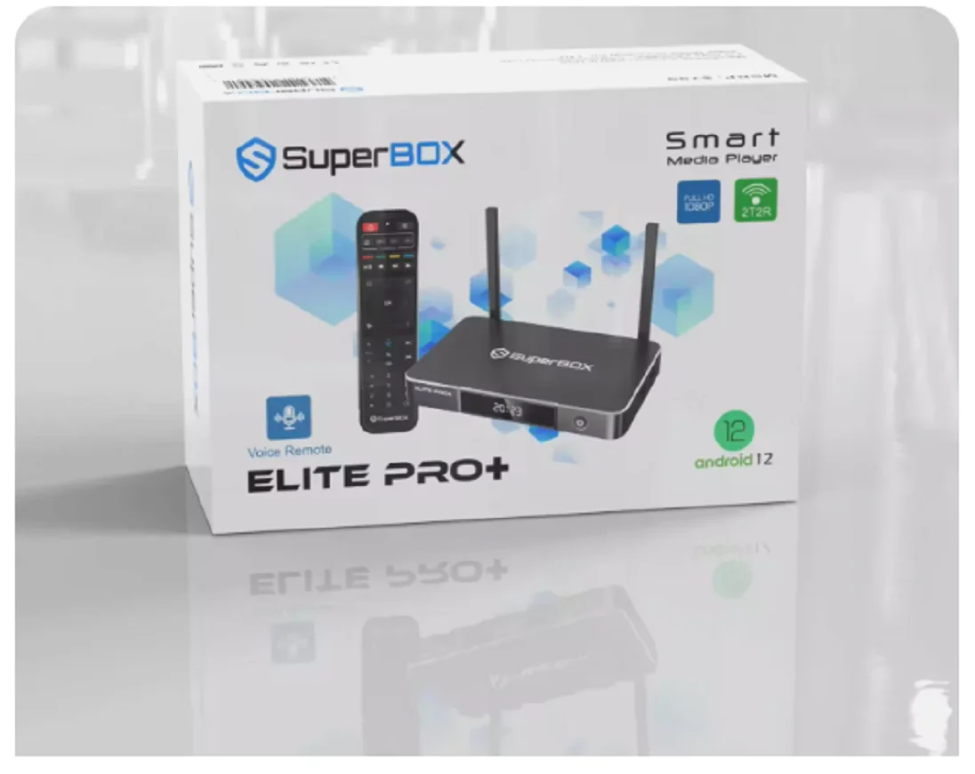 

Discount Offer SuperBox Elite Pro with Premium Apps-Voice Remote buy 2 get 1 free