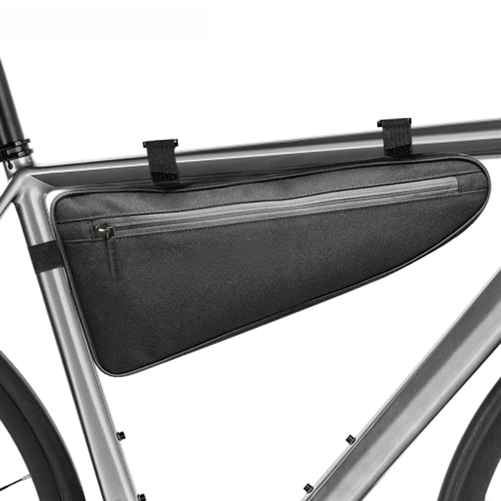NEWBOLER – sac triangulaire de vélo, sac de Tube avant de cadre de vélo, sac de cyclisme étanche