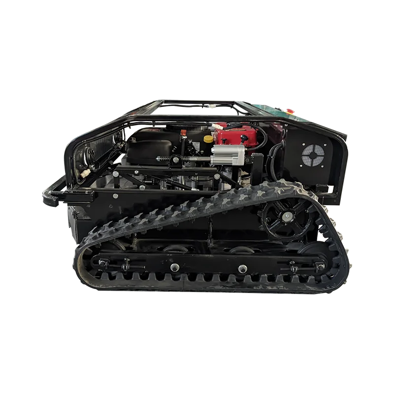 Hochwertiger ferngesteuerter All-Terrain-Rasenmäher mit Motor, 1000 mm, landwirtschaftlicher selbstfahrender Rasenmäher