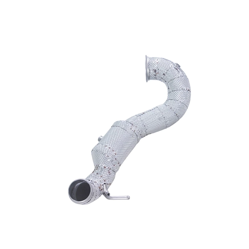 

Factory Direct GFC 200 Cell Downpipe for Mercedes A45 AMG 2.0T High Flow Catted Exhaust Header Direct Bolt On
