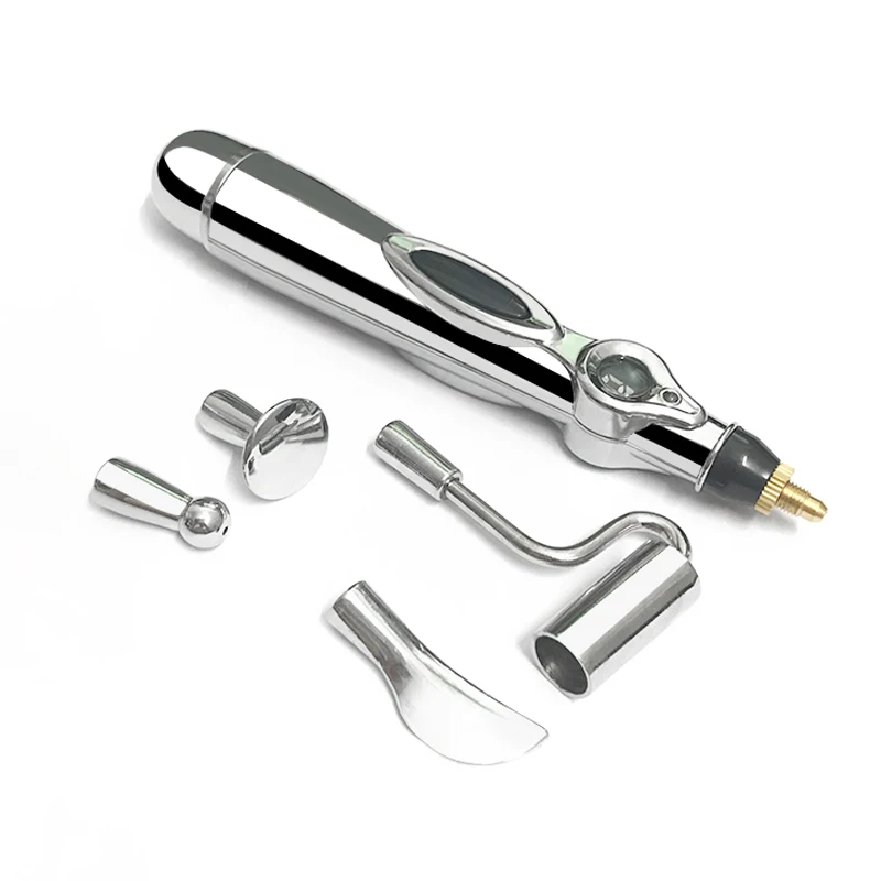 

Acupuncture Massage Pen Electric Muscle Stimulator Pulse Massager for Face Lift Devices Roller Massager Energy Pen Pain Relief