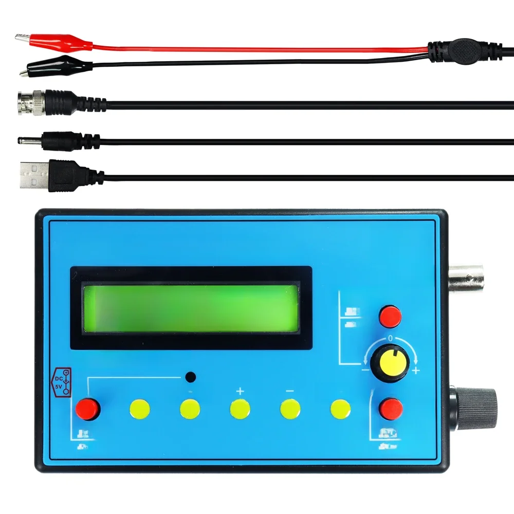 FG-100 FG-200 Funkcja DDS Generator sygnału Licznik częstotliwości 0,01 Hz - 500 KHz Moduł źródła sygnału Sygnalizacja sinusoidalna + kwadratowa + fala piłokształtna — zdjęcie 2