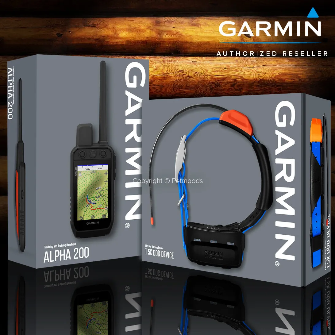 

BRAND NEW Garmins Alpha 200i/T 5 Dog Tracking System Collar Bundle Hound positioning collar