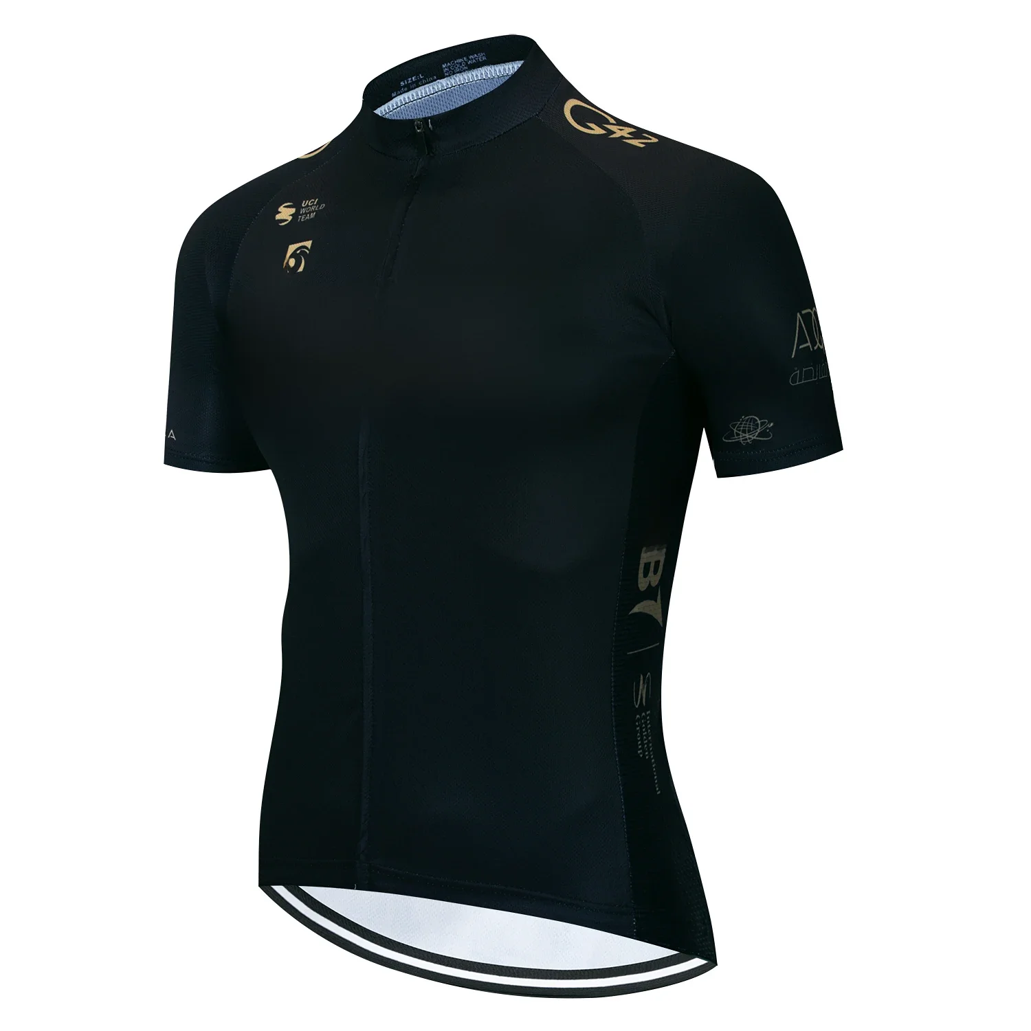 AliExpress UAE Pro Team Cycling Jersey Summer Breathable Male Short Sleeves Bicycle Clothes Cycling Shirt