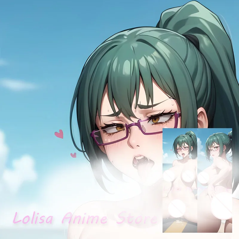 

Наволочка для подушки Dakimakura Maki Zenin с аниме, двусторонняя наволочка с принтом, подарки на день рождения