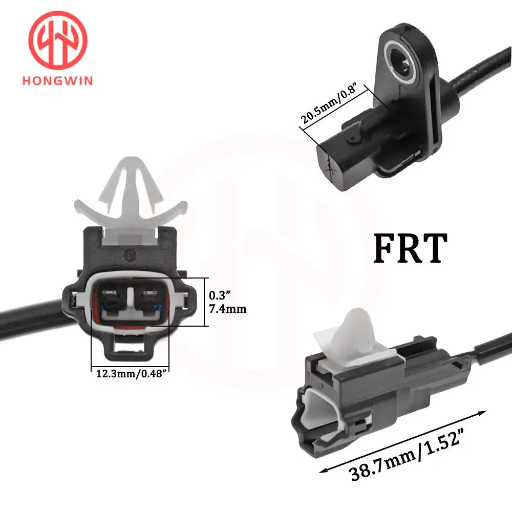 For Hyundai Sonata 2005-2010 Azera 06-11 Front Rear LH RH ABS Wheel Speed Sensor 59810-3K000,59830-3K000,59910-3K001,59930-3K001