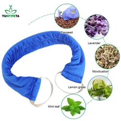 Neck Heating Pad Neck Wrap Warmer For Pain Relief Microwavable Heated Neck Pad For Waist Shoulder Knee Compress Sore Muscles