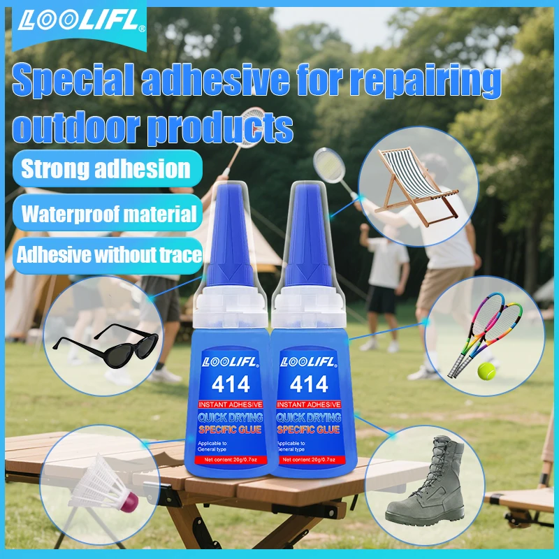 

Новейший суперклей. 10-секундная отверждаемая, водонепроницаемая и прозрачная, подходит для ремонта обуви и обслуживания мебели.