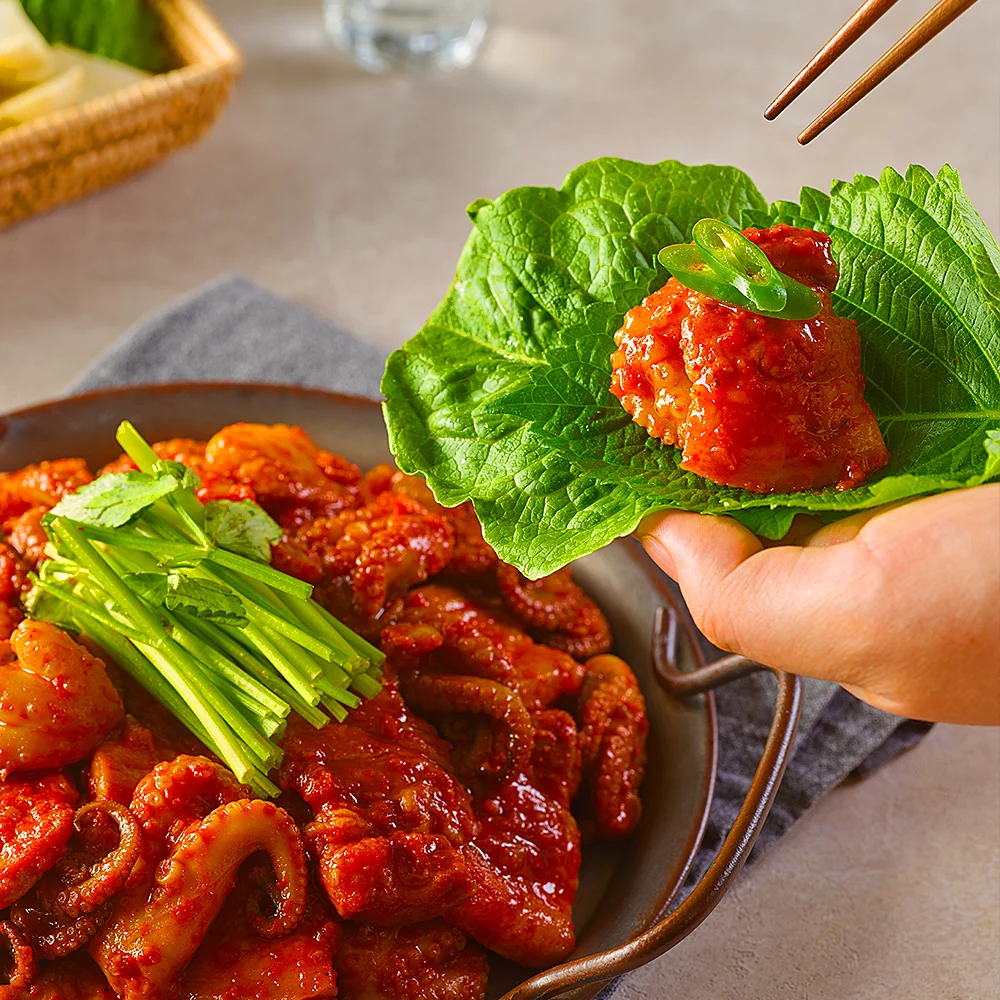 [쭈꾸미사령부] 대용량 5분완성! 매운 쭈꾸미볶음 600g 후기폭발