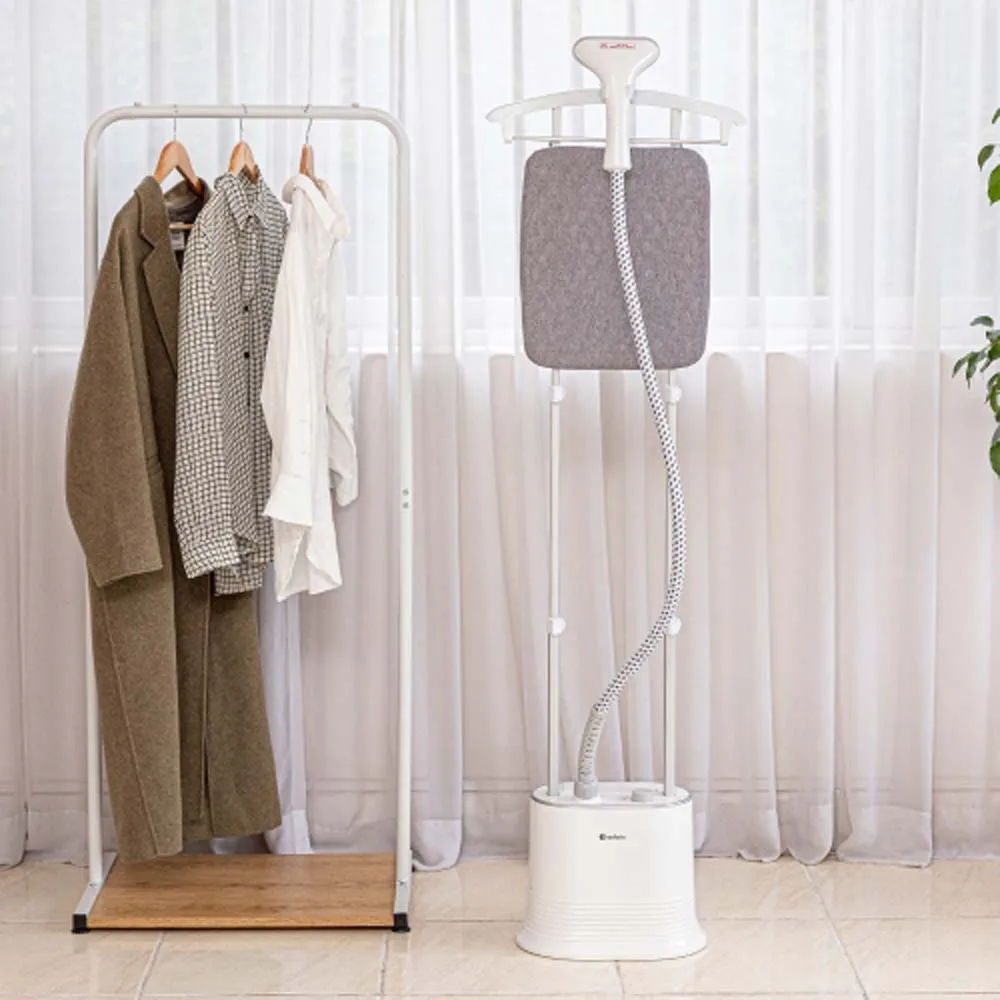 Benheim Stand Steam Iron Kssi-2000 Turbo Steam آلام سعة كبيرة 3 مستويات تعقيم قابل للتعديل الارتفاع يمكن إزالة الروائح الكريهة