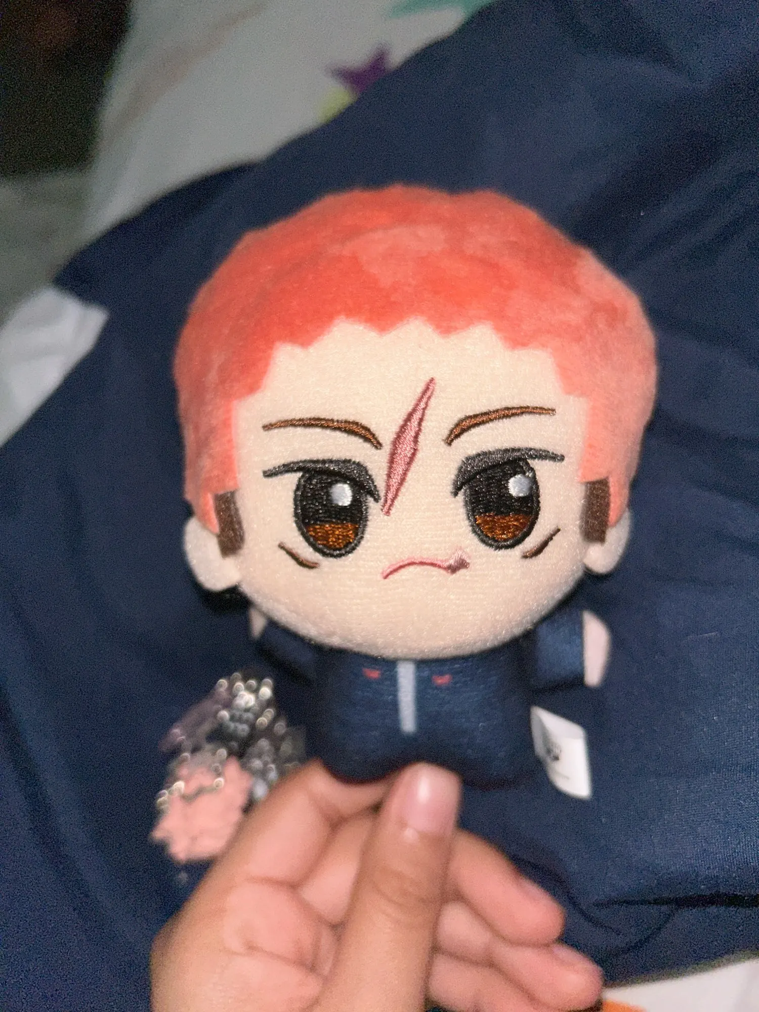 Jujutsu Kaisen Plush Keychain 13cm Plushies Stuffed Doll Toys Fushiguro Megumi Itadori Yuji Okkotsu Yuta Zenin Naoya Choso photo review