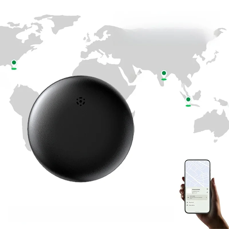 1-pack Android Anti-Loss Tracker Werk met Google Find My Waterproof Bluetooth Tag Locator voor huisdierportemonnee, Remote Tracker - afbeelding 2