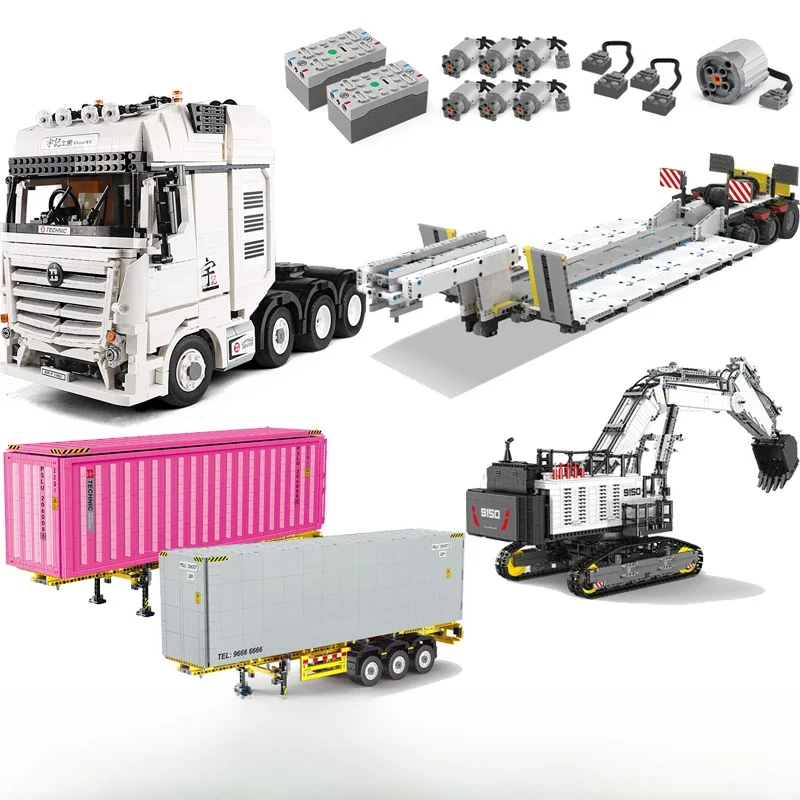 APP Fernbedienung Die Elektrische Stadt Lkw Kompatibel 42043 Benzs Arocs Auto Pädagogische Blöcke