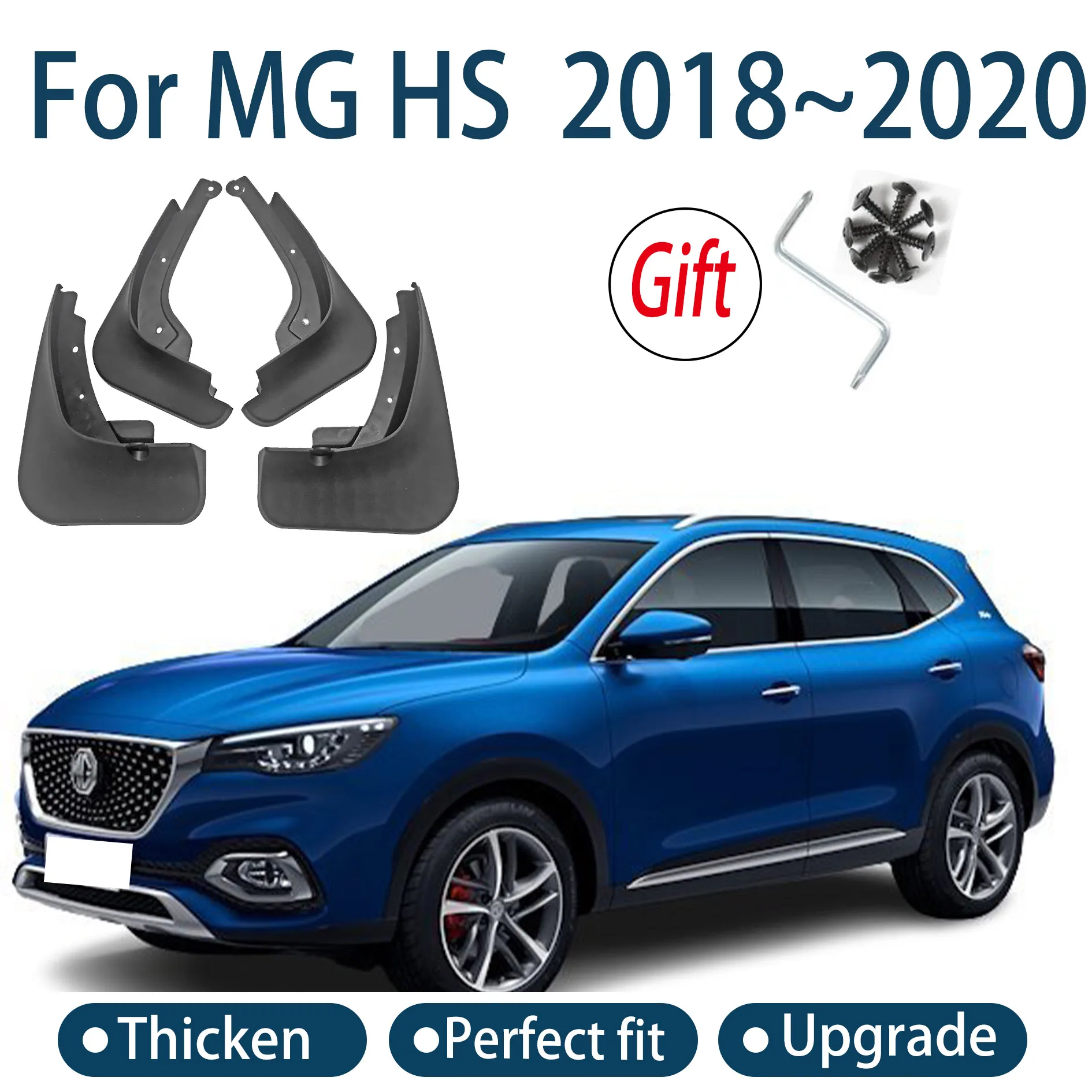 

Автозапчасти для MG HS EHS Pilot 2018 2019 2020, подкладка крыла автомобиля, переднее и заднее колесо, аксессуары для брызговиков