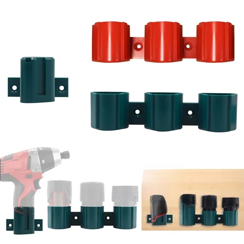 Support de batterie pour Makita Milwaukee Bosch 12V, outil de stockage, Installation fixe, Base d'affichage, boucle de support pour batterie