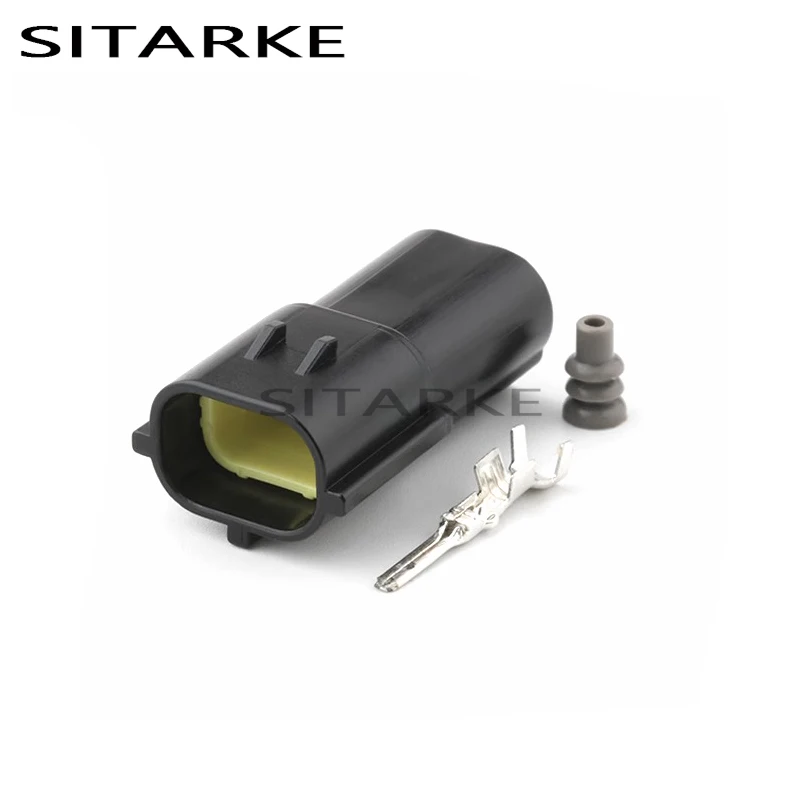 10 Sets 2 Pin Automotive Mazda RX7 FD Connector Car Intake Air Temp Water Temperature Sensor Plug 174354-2 174352-2 3