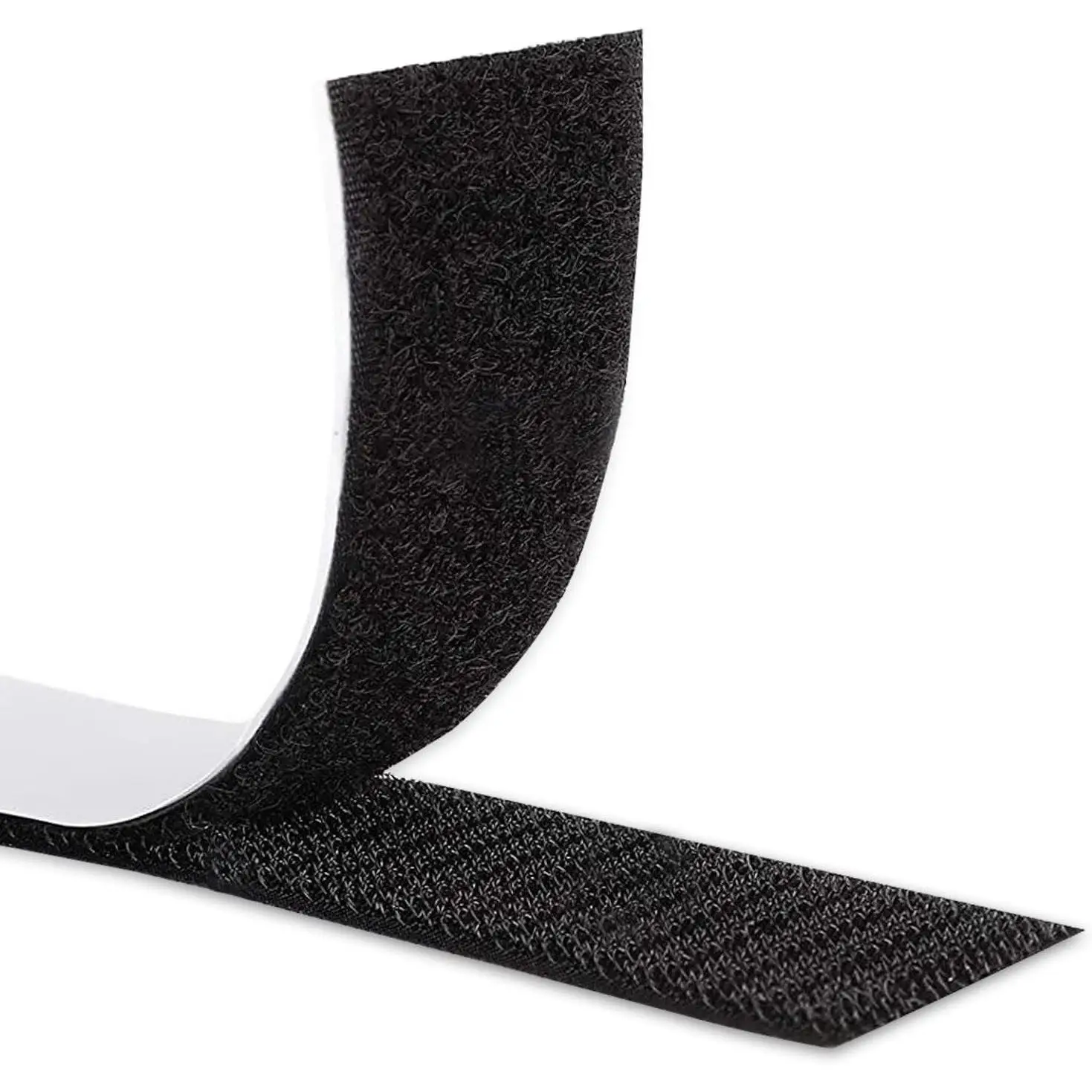 2 cm x 8 m selbstklebendes Klettband, starke doppelseitige Klettstreifen für Teppichbefestigung, Kabelmanagement, Fenstergitter, zuschneidbarer DIY-Verschluss für Zuhause, Büro, Auto, Geschenk für