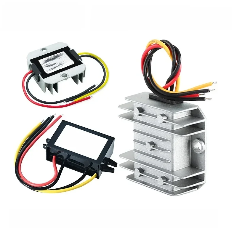 12V 14V 15V 18V 24V (5-32 V) do 12V 1A 2A 3A DC DC przetwornica obniżająca napięcie konwerter zasilania automatyczny regulator napięcia stabilizator — zdjęcie 2