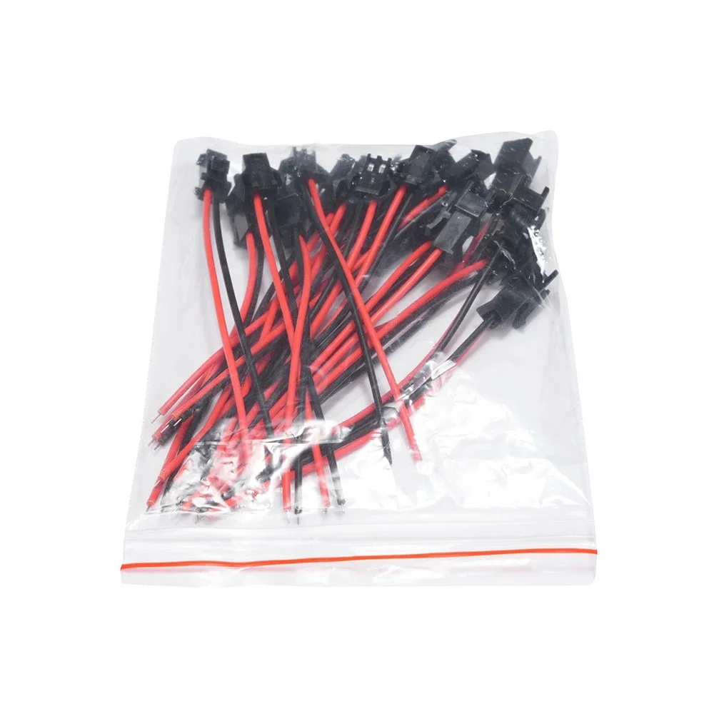 10 paires de prises à 2 broches mâle à femelle, connecteur de fil, bandes LED, connecteurs de pilote de lampe, câble adaptateur rapide 10